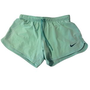 Nike Women's size Small Mint Green Running Shorts